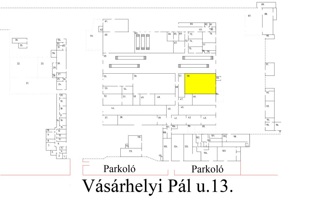 Kiadó területek | Autent Udvar